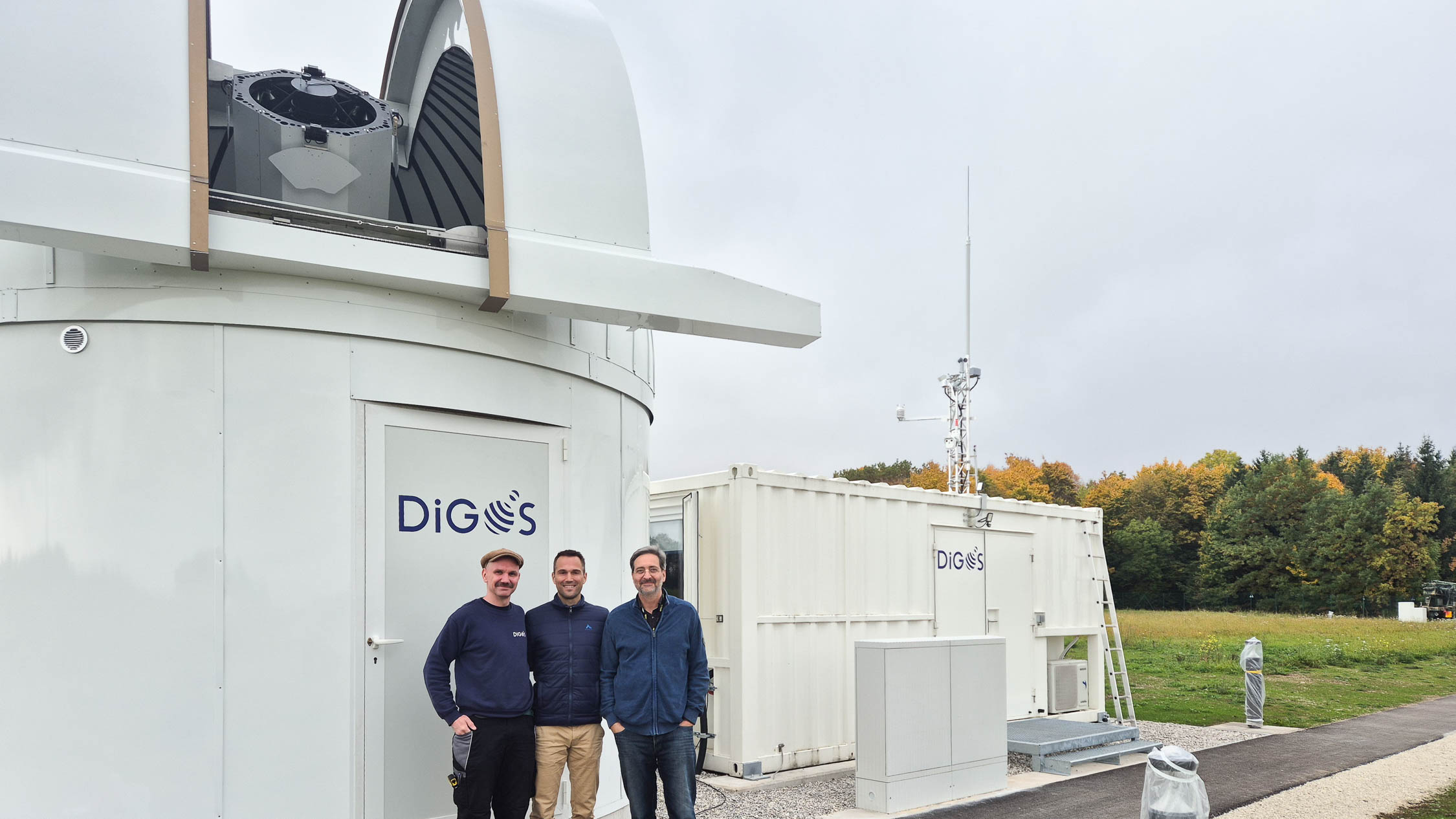 Optical Communication Station to the UniBw Munich