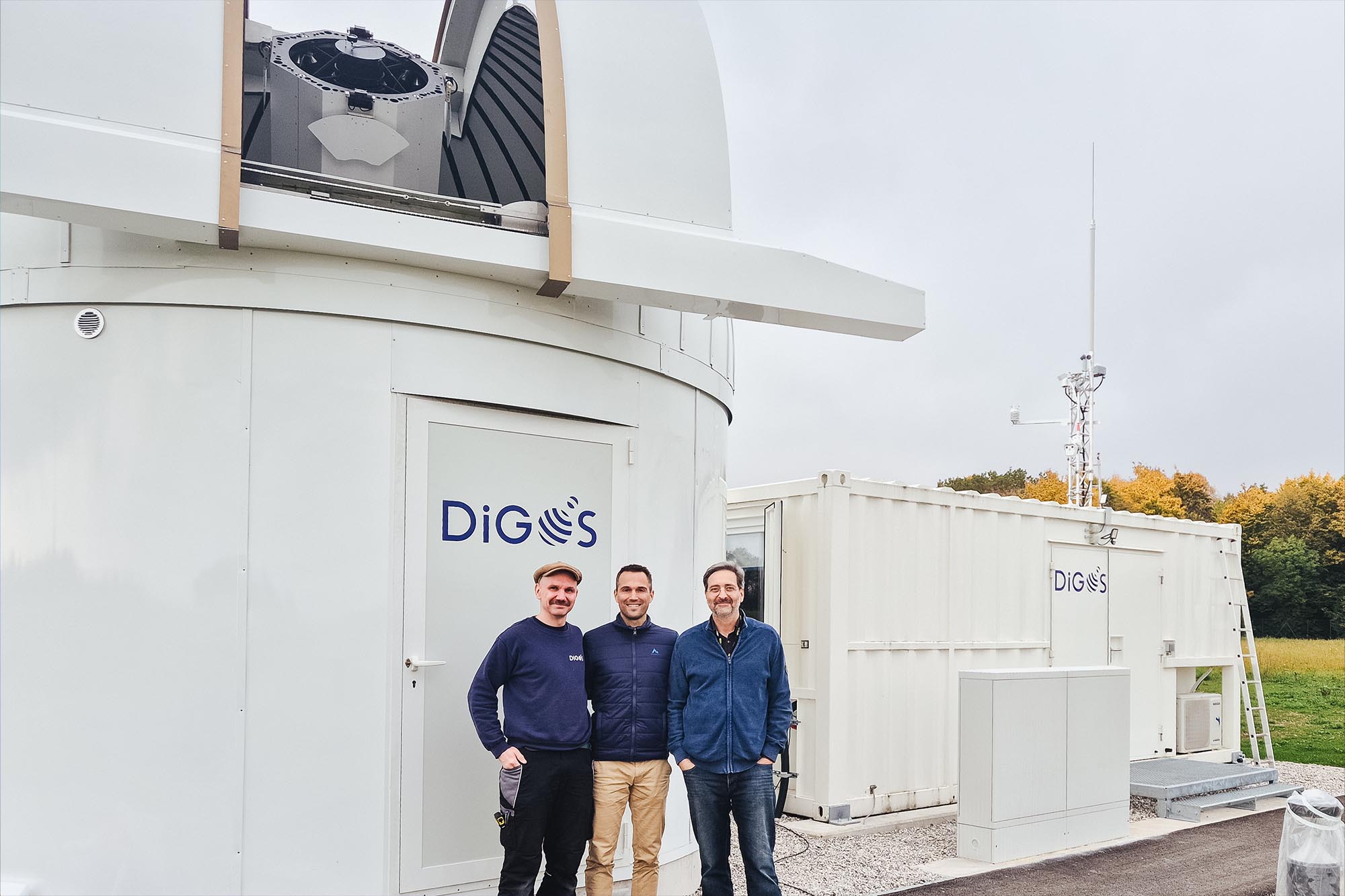 Optical Communication Station to the UniBw Munich